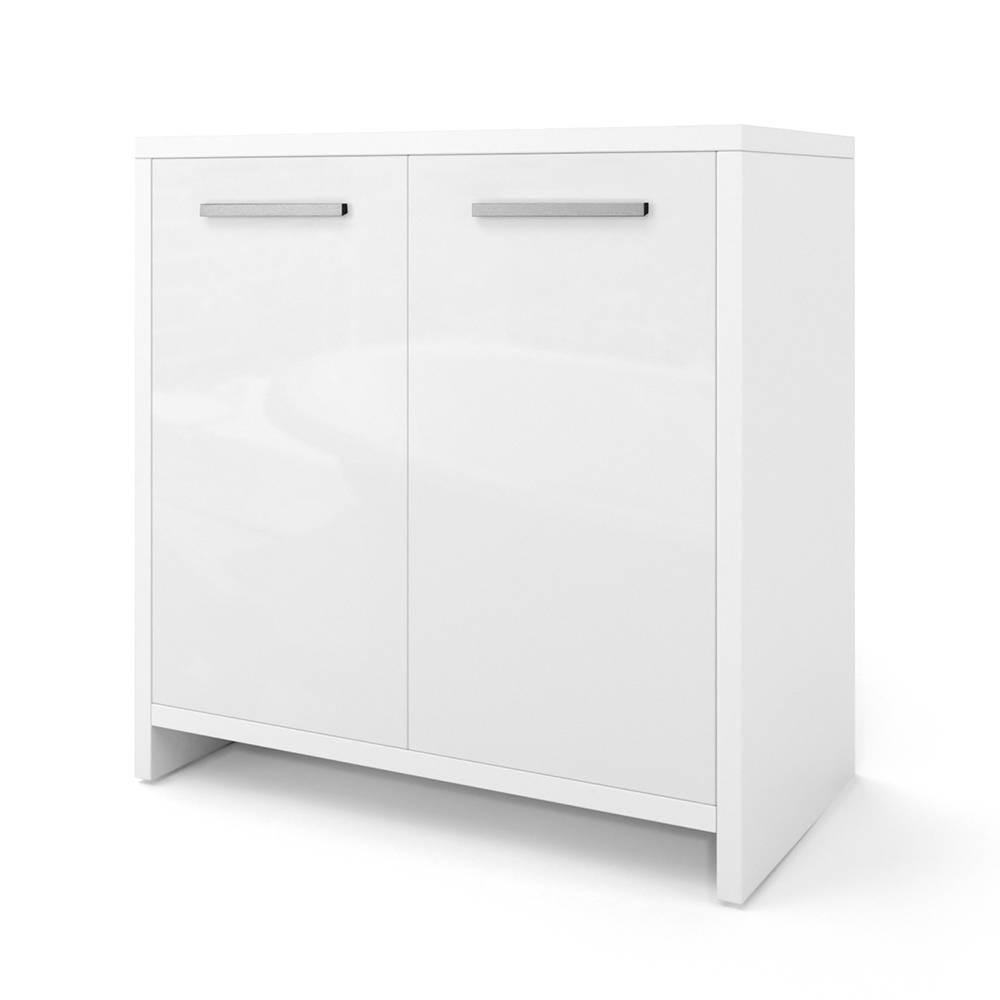WASCHBECKENUNTERSCHRANK Kiko Weiß Hochglanz 58 x 60 cm - Weiß Hochglanz, Holzwerkstoff (58/60/33cm) - Vicco