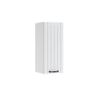 HÄNGESCHRANK Fame-Line Weiß Landhaus 30 cm - Weiß, Holzwerkstoff (30/72/34.1cm) - Vicco