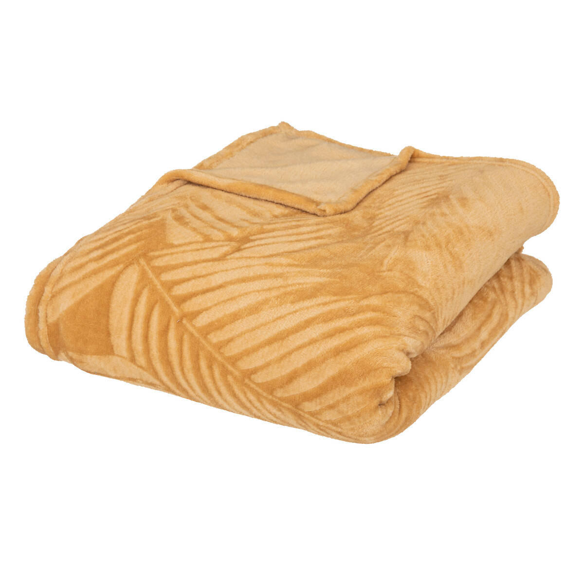 TAGESDECKE Zoa 180/230 cm - Currygelb, Textil (180/230cm) - Atmosphera Createur d´interieur