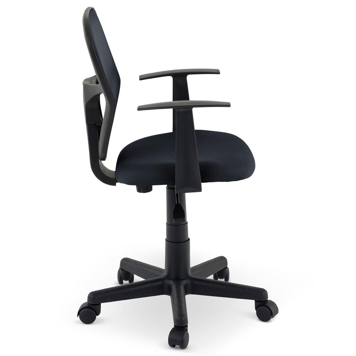 KINDERDREHSTUHL STUDIO - Schwarz, Textil (53/92/52cm) - IDIMEX