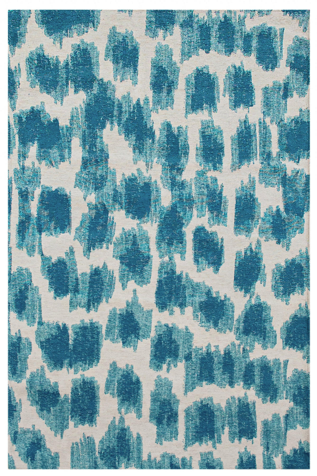 TEPPICH modern Flachgewebe TAKI Blau 240 x 340 cm - Blau, Textil (240/340cm) - Novatrend