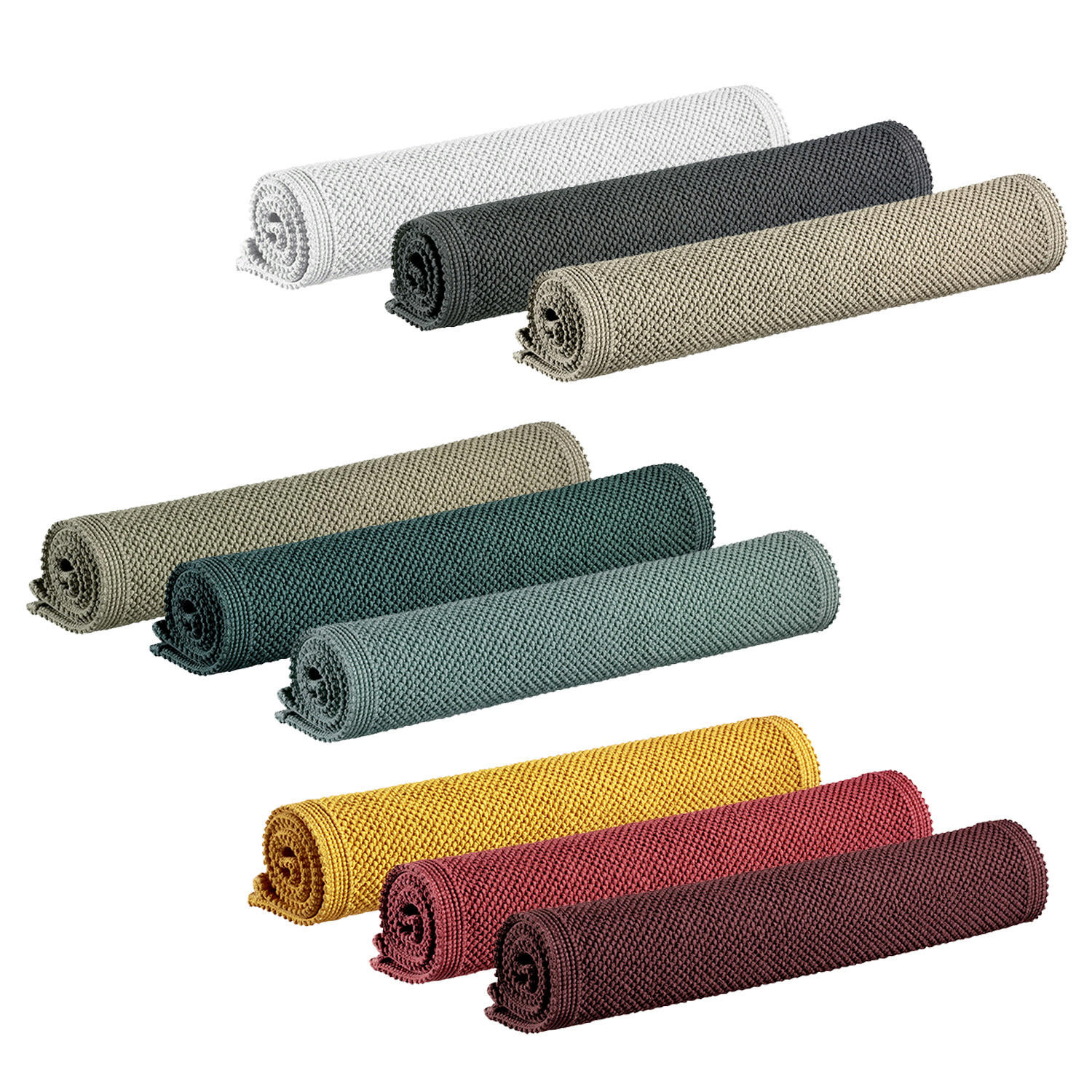 BADEMATTE Etia zimt 54 x 64 cm - Cognac, Textil (54/64cm) - Vivaraise