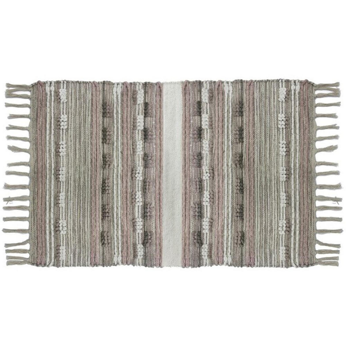 TEPPICH Randbereich Boho Polyester Baumwolle (200 x 290 cm) - Multicolor, Textil (200/290cm) - DKD Home Decor