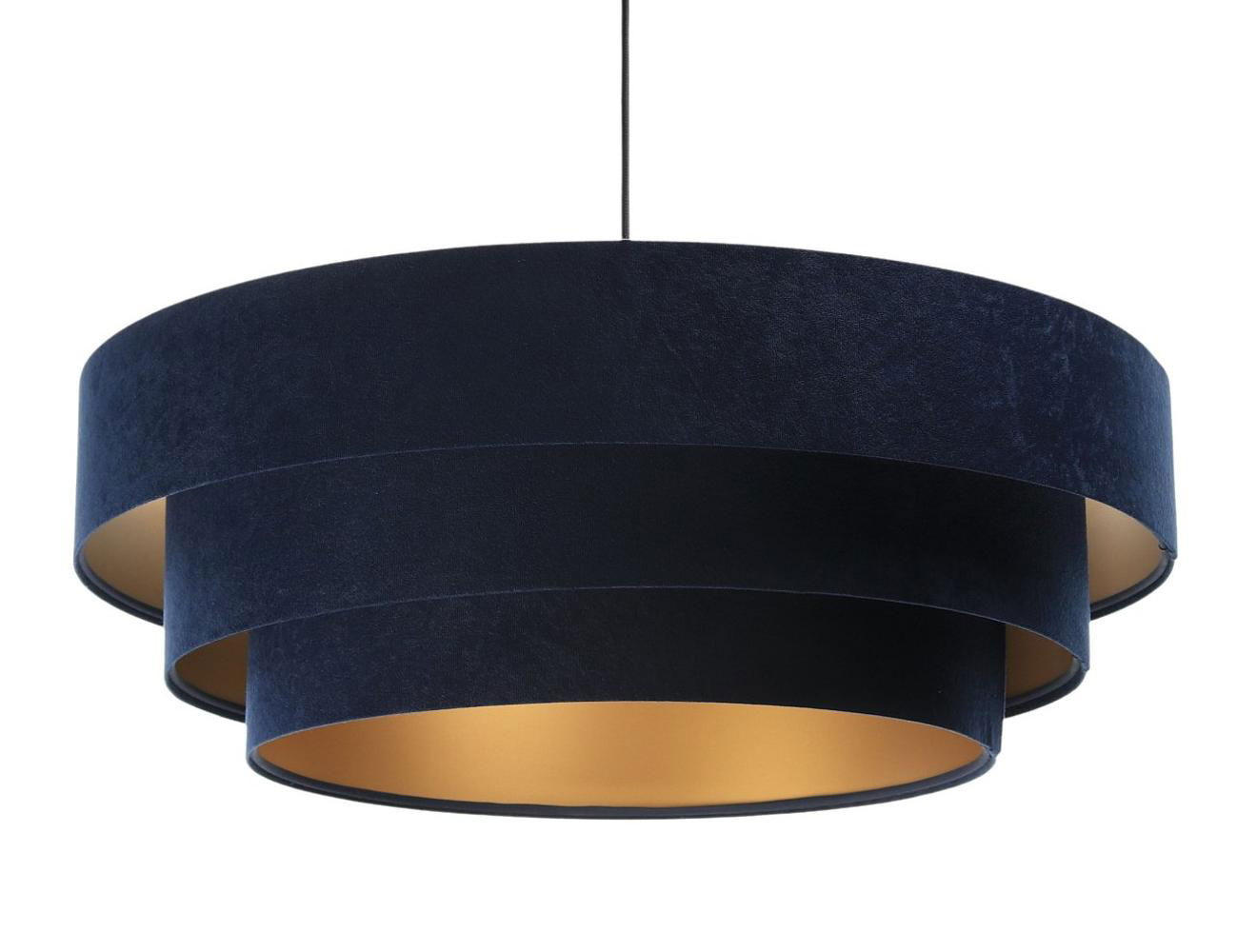 HÄNGELEUCHTE Blau 60/20 cm - Weiß, Kunststoff (60/1.5/20cm) - ONZENO