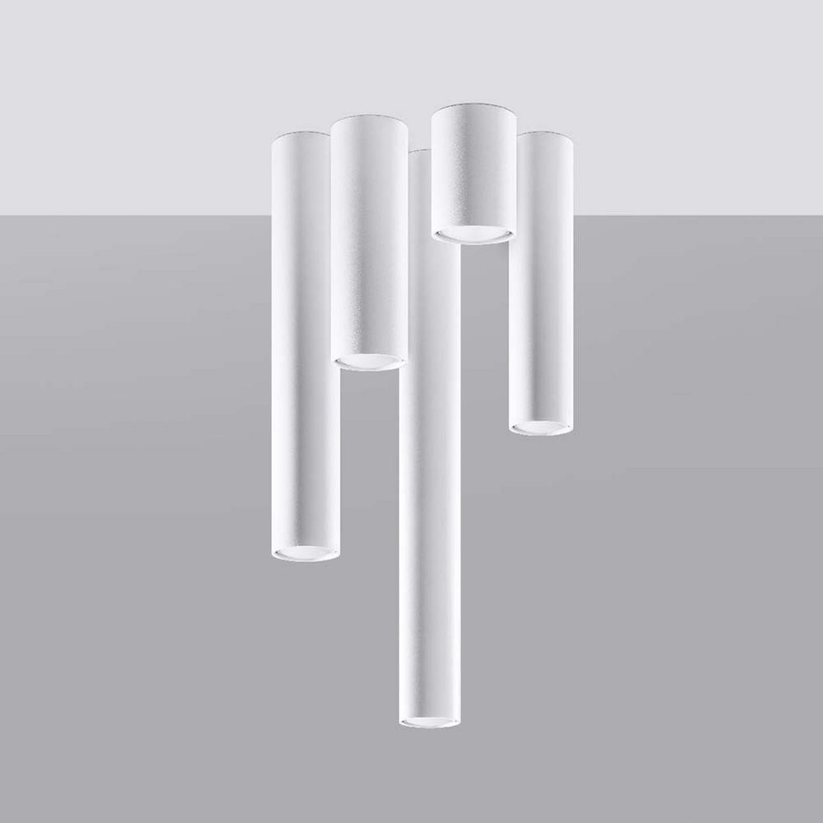 LED DECKENLEUCHTE OCEAN GREEN Weiß Stahl - Weiß, Metall (6/6/10cm)