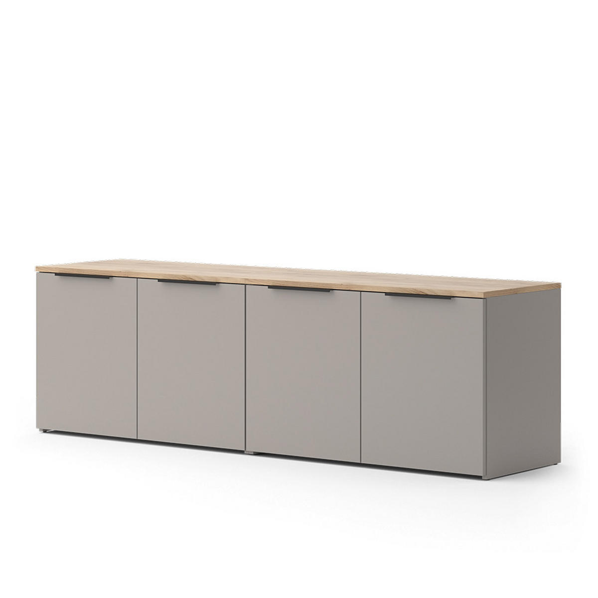 ŽIVÁ STĚNA Wido Greige - Sonoma dub/šedobéžová, kompozitní dřevo (80/50/40cm) - Vicco