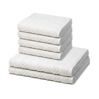 FROTTIERSET Sensual Skin Zopf 6-teilig - Weiß, Textil (50/100cm) - Ross