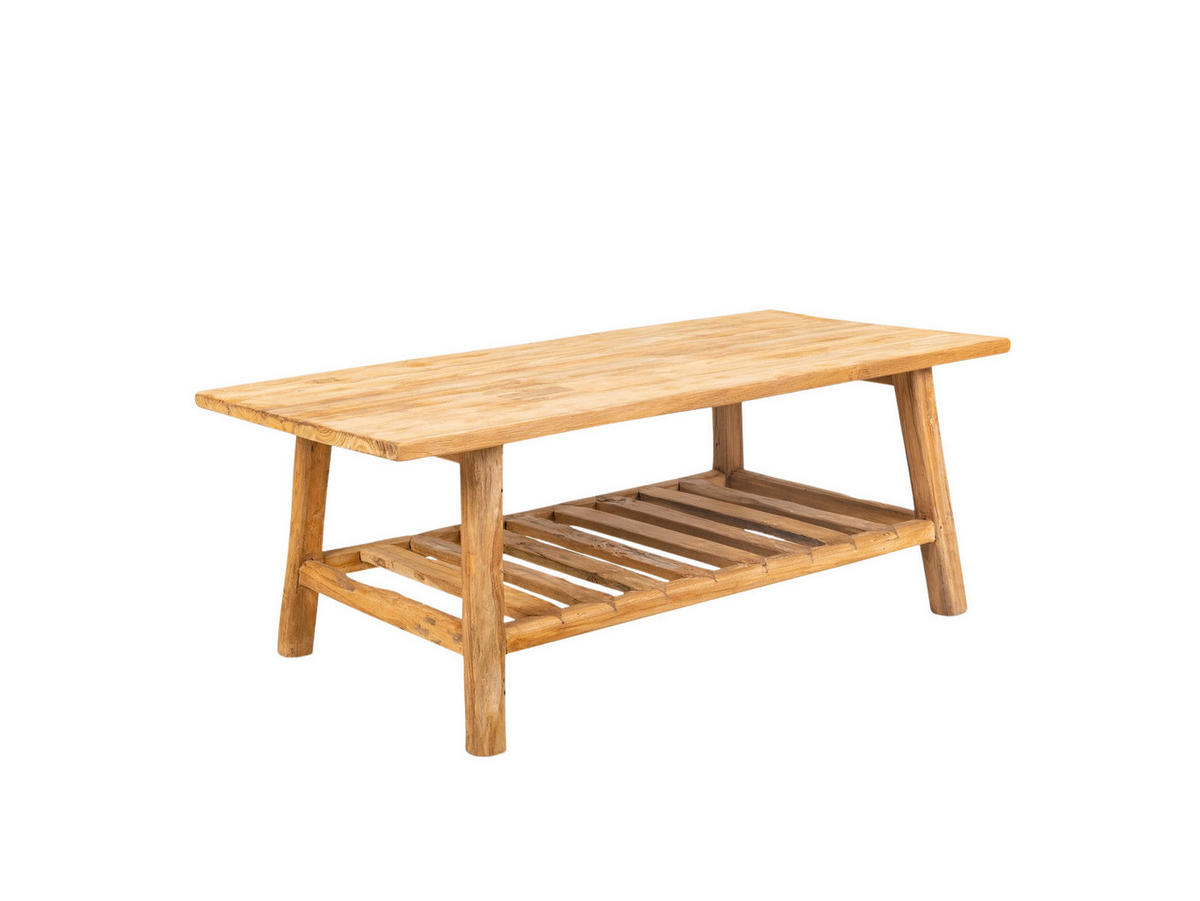 COUCHTISCH Blora Mangoholz 120 cm / 60 cm Teakfarben - Teakfarben, Holz (60/120/45cm)