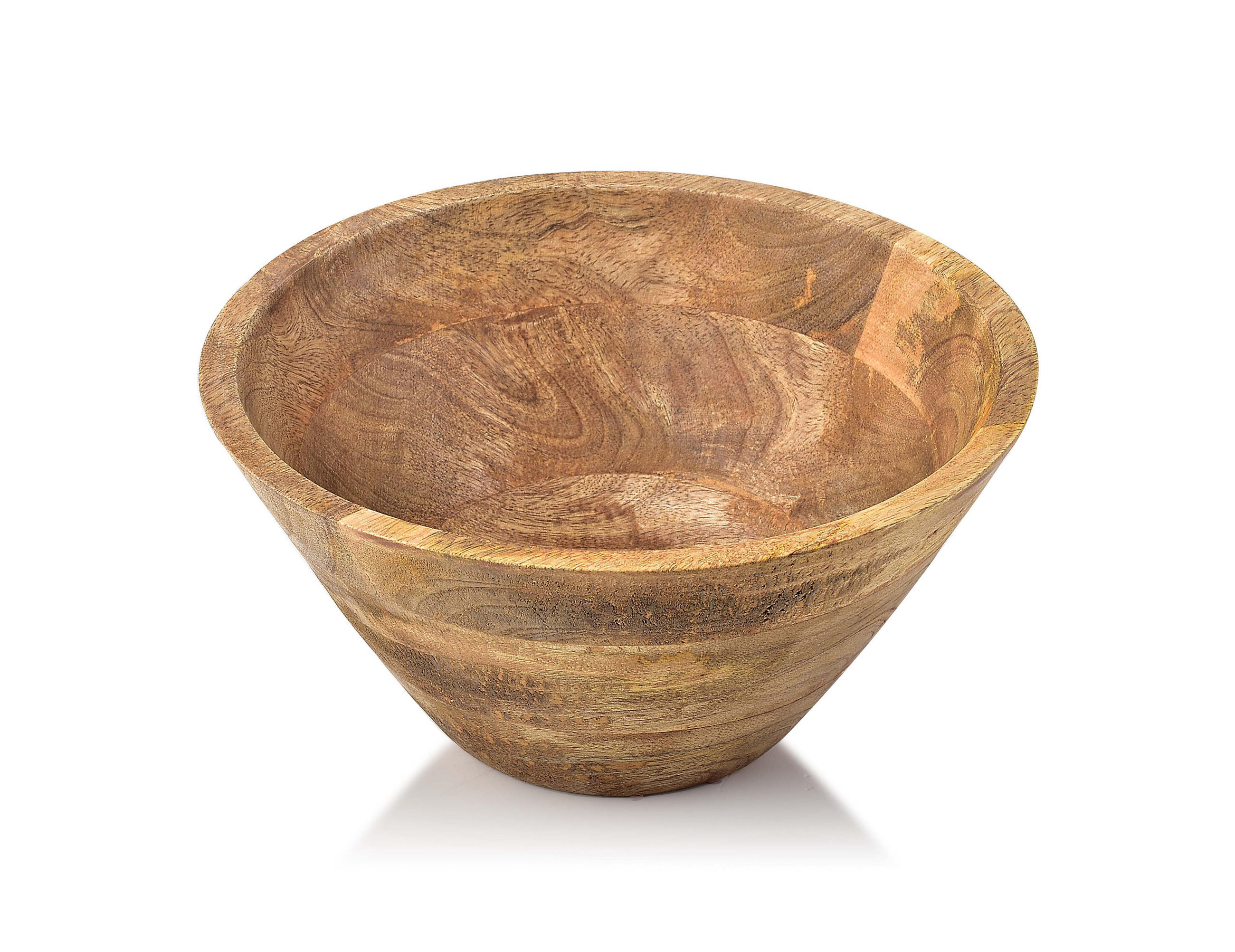 SCHALE Logan Braun 21/21/21 cm Holz - Braun, Holz (21/21cm) - Mondex