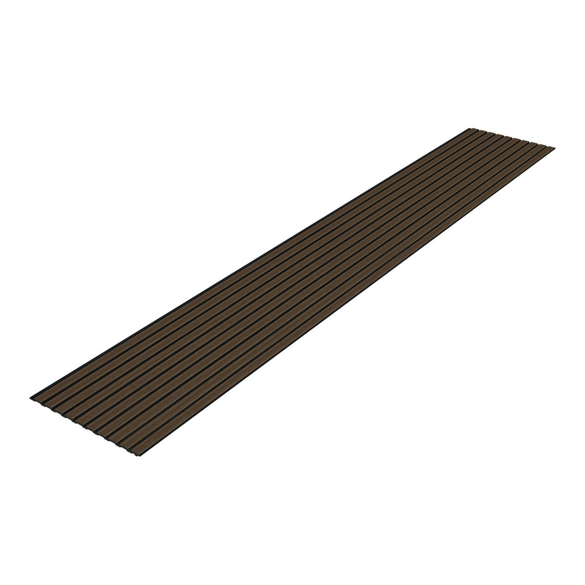 WANDPANEEL-SET Bronckhorst 18-TLG. - Dunkelbraun, Kunststoff (0.7/31.5/195cm) - NEU.HOLZ