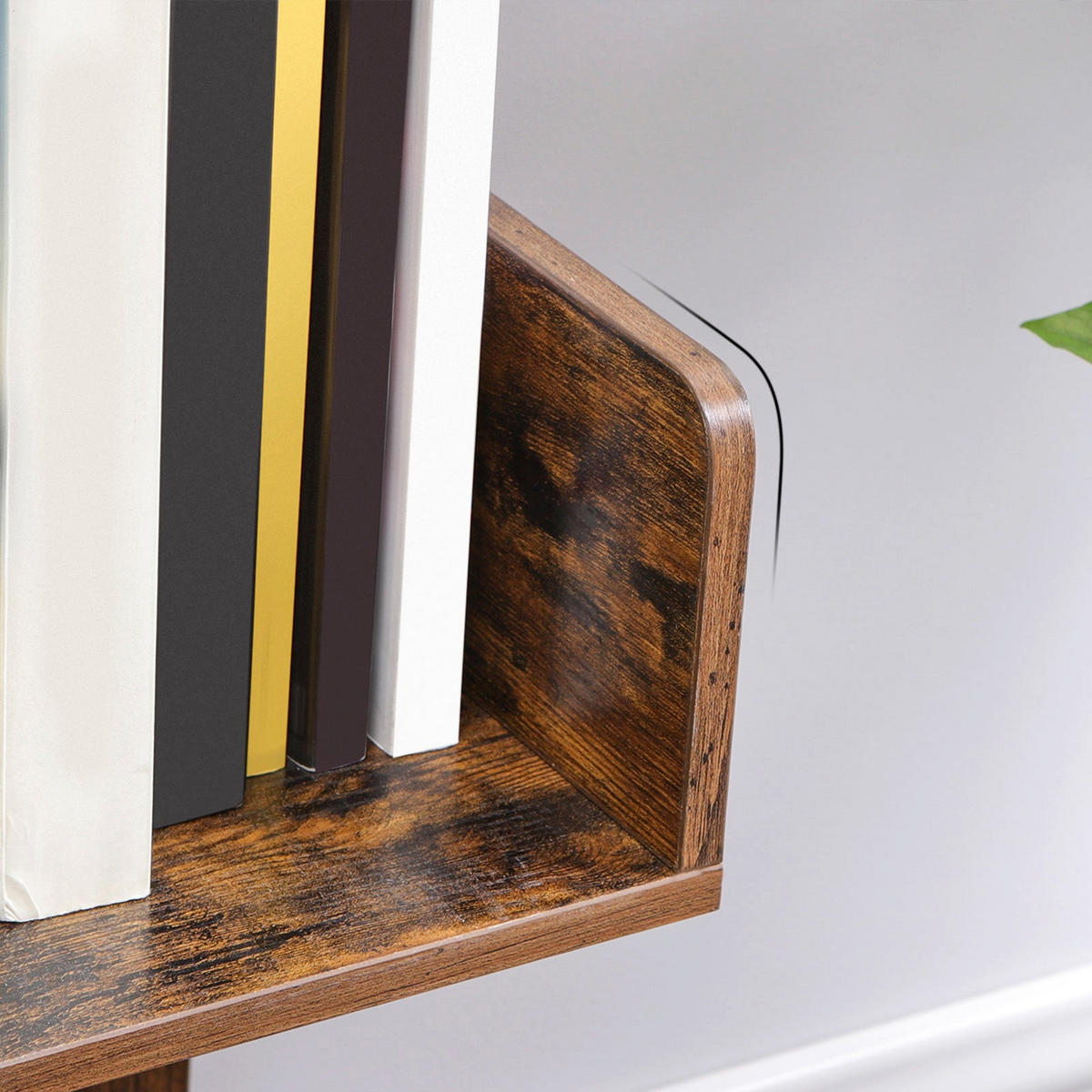STANDREGAL BÜCHERREGAL - Braun, Holzwerkstoff (25/140/50cm) - Hansiro
