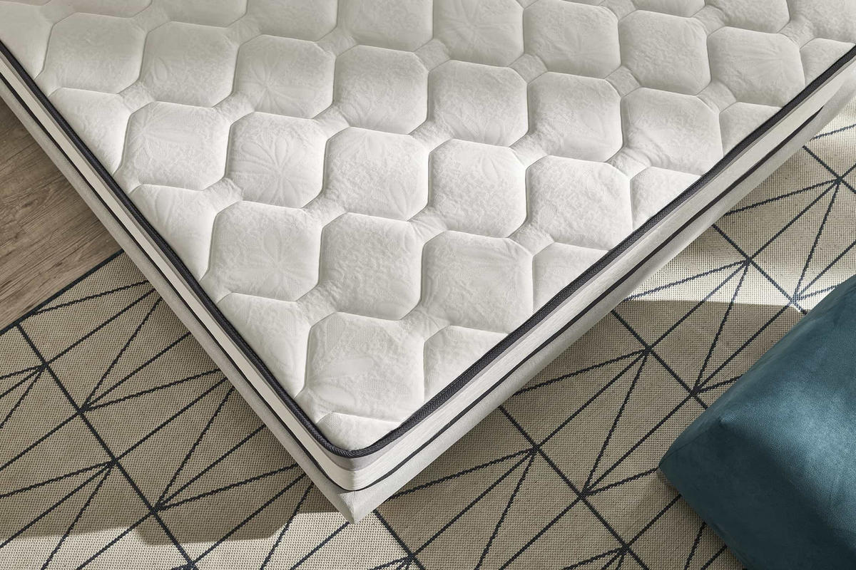MATRATZE Premium Hotel Edition - 30cm 80X190cm - Weiß, Textil (80/190cm) - Moonia