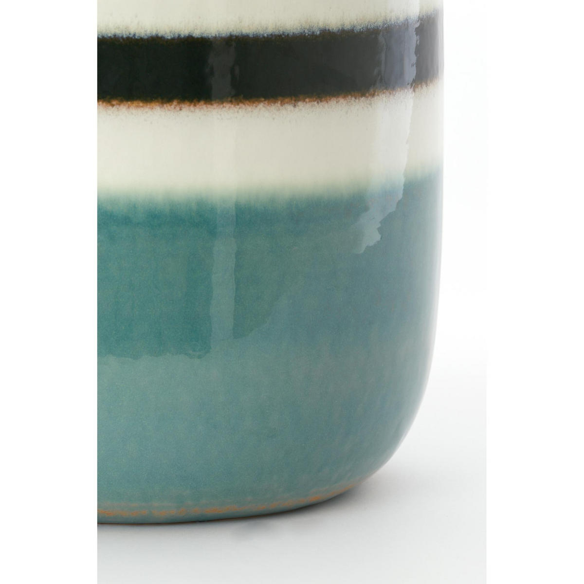 BEISTELLTISCH Franca Grün 34/34/46.5 cm - Grün, Keramik (34/34/46.5cm) - Light & Living