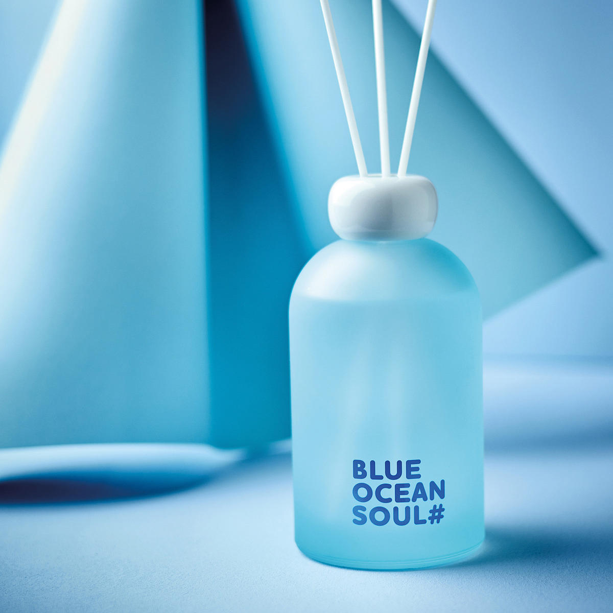 RAUMDUFT Blue Ocean Soul - Blau, Glas/Naturmaterialien (9/29/9cm) - Butlers