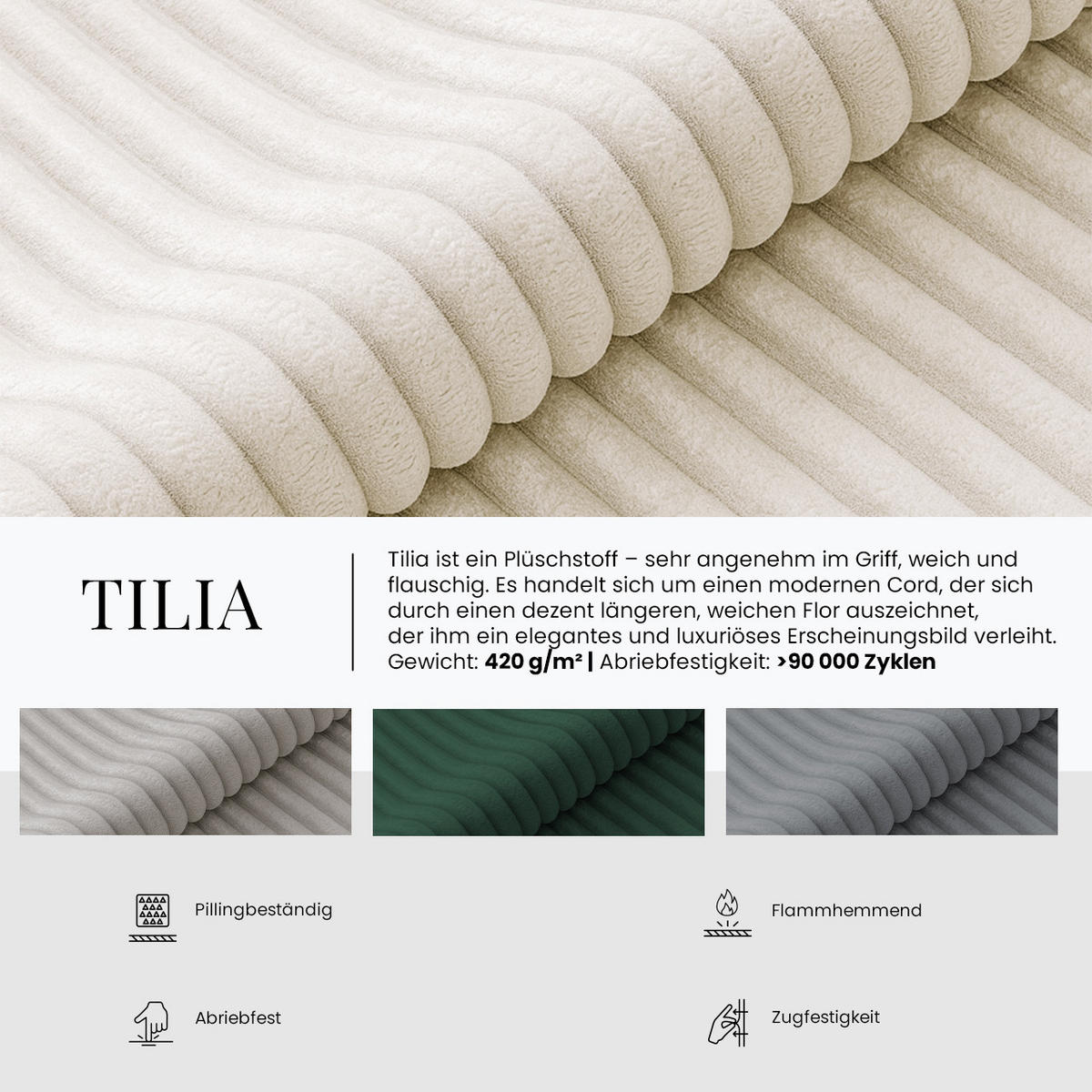 JUGENDBETT TILIO 90/200 - Grau - H4 - Rechts Seite - Grau, Textil (90/200cm) - MKS