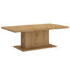 COUCHTISCH VERMONTA 110/43,3/60 cm Eiche Artisan - Eiche Artisan, Holzwerkstoff (60/110/43.3cm) - MASSENO
