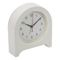 WECKER Cedo 14,9/4,2/16,1 cm - Weiß, Kunststoff (4.2/16.1/14.9cm) - Atmosphera Createur d´interieur