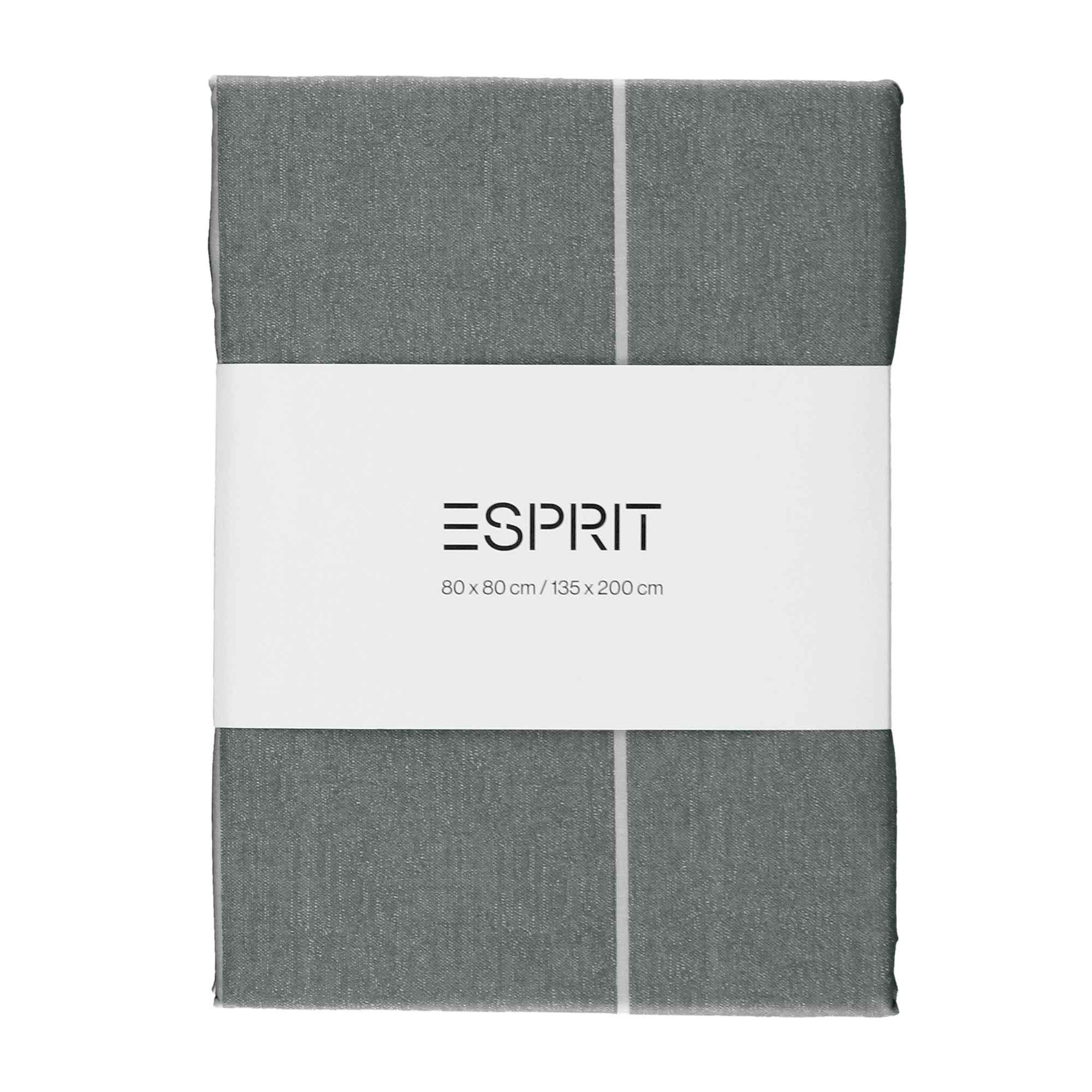 RENFORCE BETTWÄSCHE HARPLINES 2er Set - Anthrazit, Textil (140/200cm) - Esprit