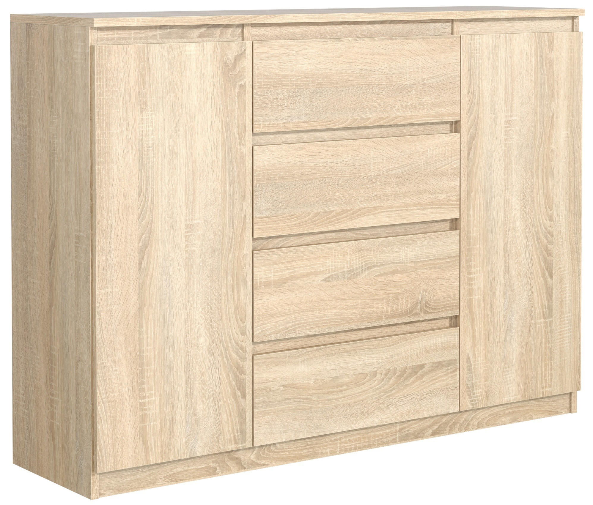 KOMMODE Sonoma 139/102/39 - Sonoma Eiche, Holzwerkstoff (139/102/39cm) - RAUMHIRSCH FURNITURE