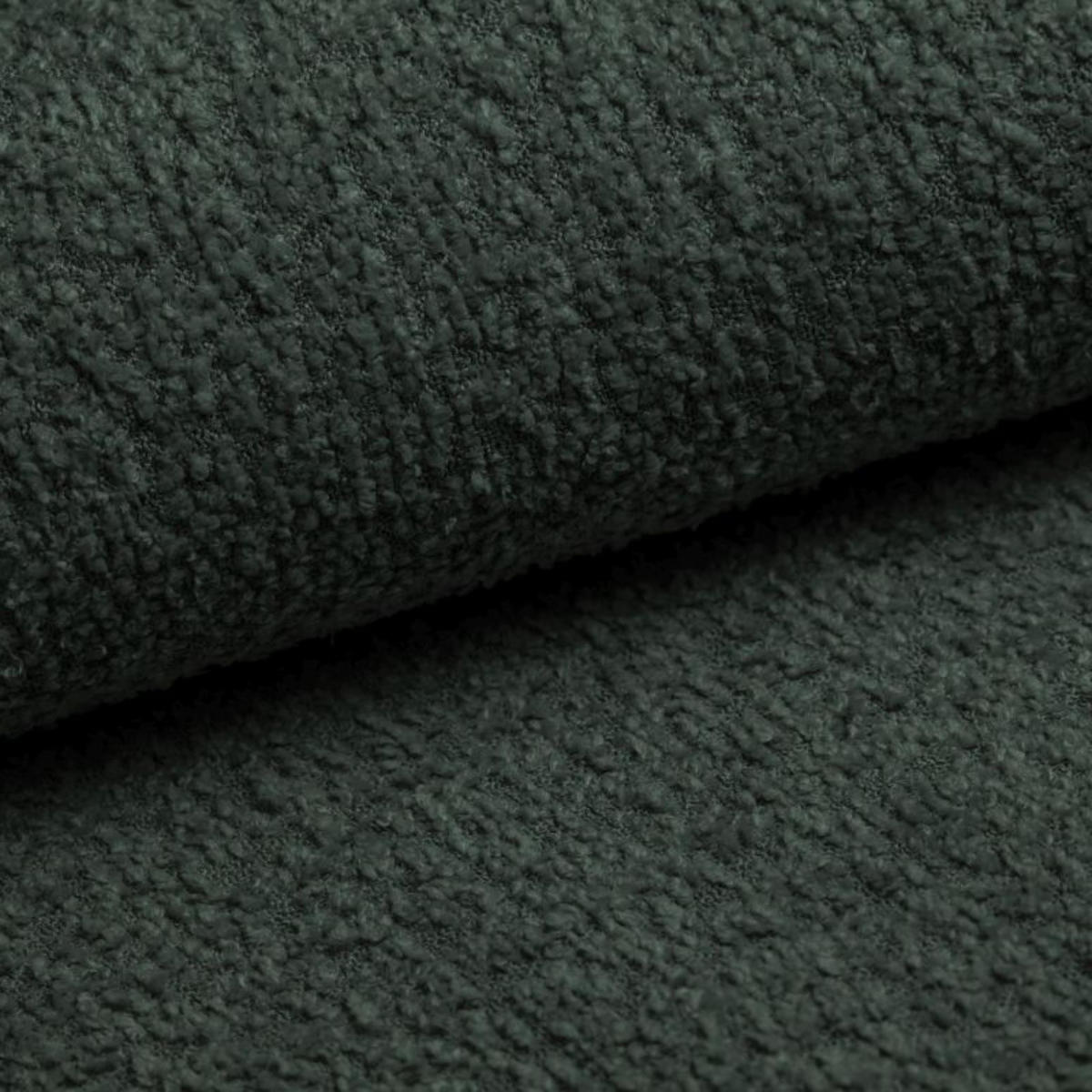 POLSTERBETT Luna Grün 180x200 cm, mit Bettkasten und halbrundem Kopfteil - Grün, Holzwerkstoff/Textil (180/200cm) - Bettso