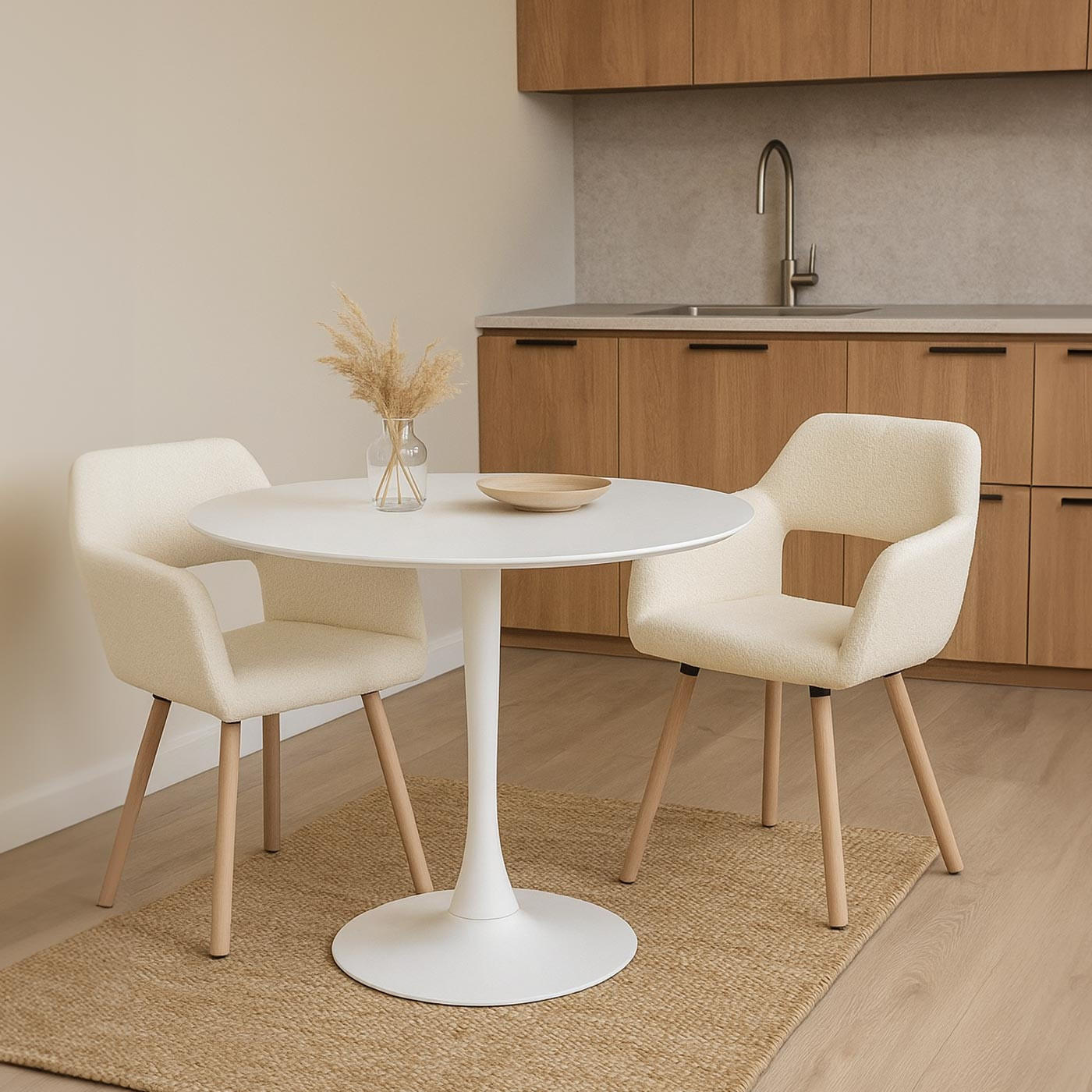 ESSZIMMERSTUHL Beige - Beige, Textil (56/80/53cm) - MCW