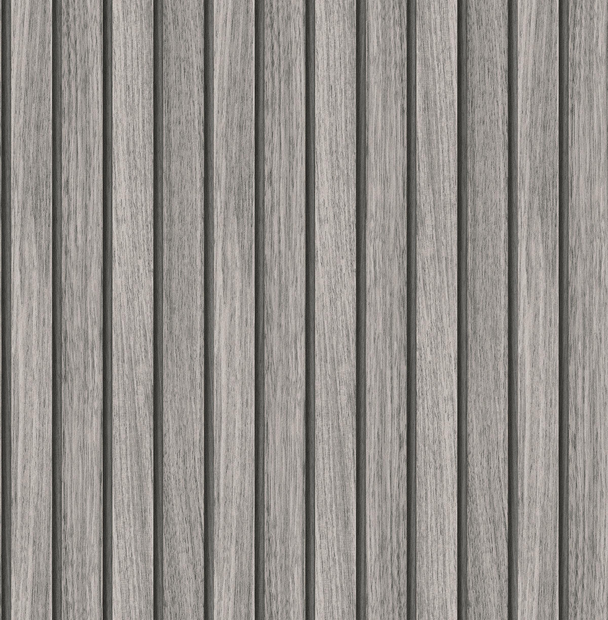 VLIESTAPETE - Wood Strokes Grau Braun - Silberfarben, Papier/Kunststoff (52/1000cm) - Easy Decor