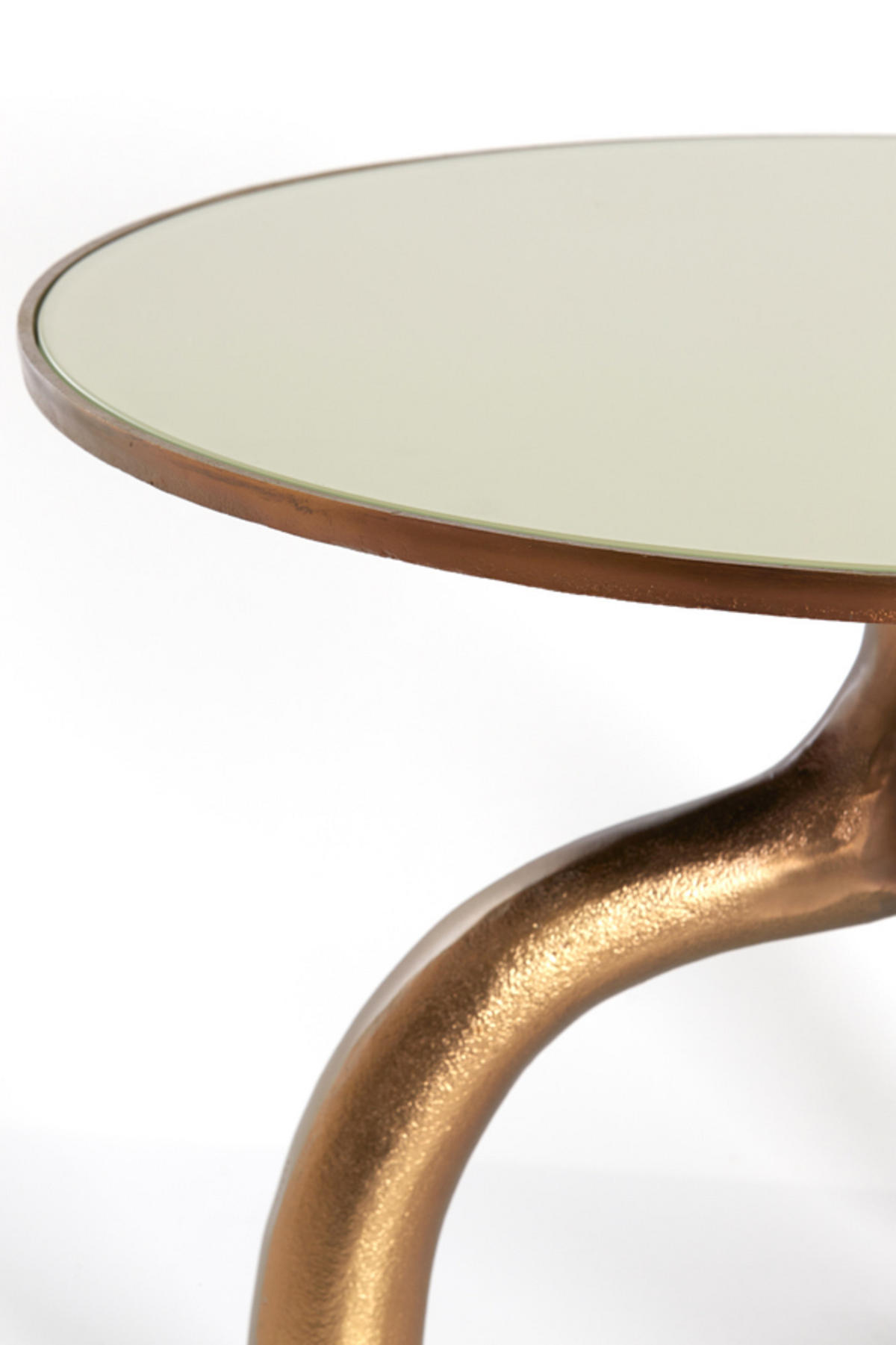 COUCHTISCH Mello Braun Ø65/44 cm - Braun, Metall (65/65/44cm) - Light & Living