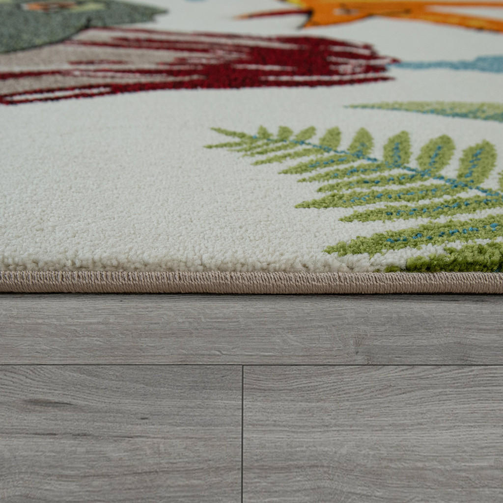 Thumbnail - Paco Home Kinderteppich, Grün, Textil, Rechteckig, 160x230 cm, strapazierfähig, für Fußbodenheizung geeignet, Teppiche &...