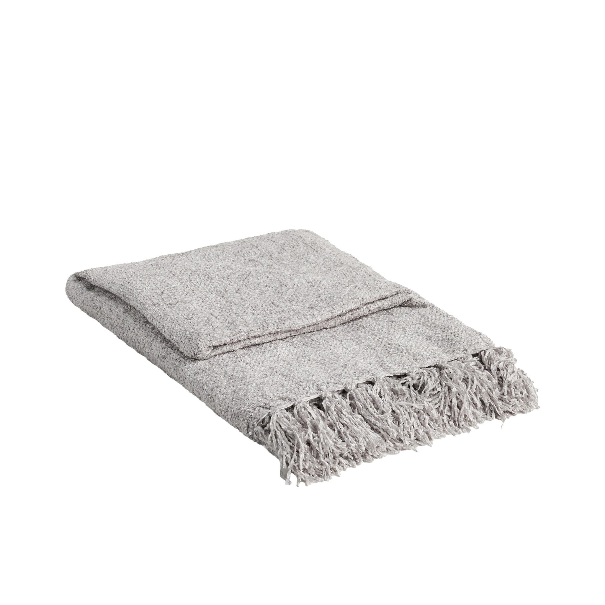 DECKE Velosi - Hellgrau, Textil (130/170cm) - home&you