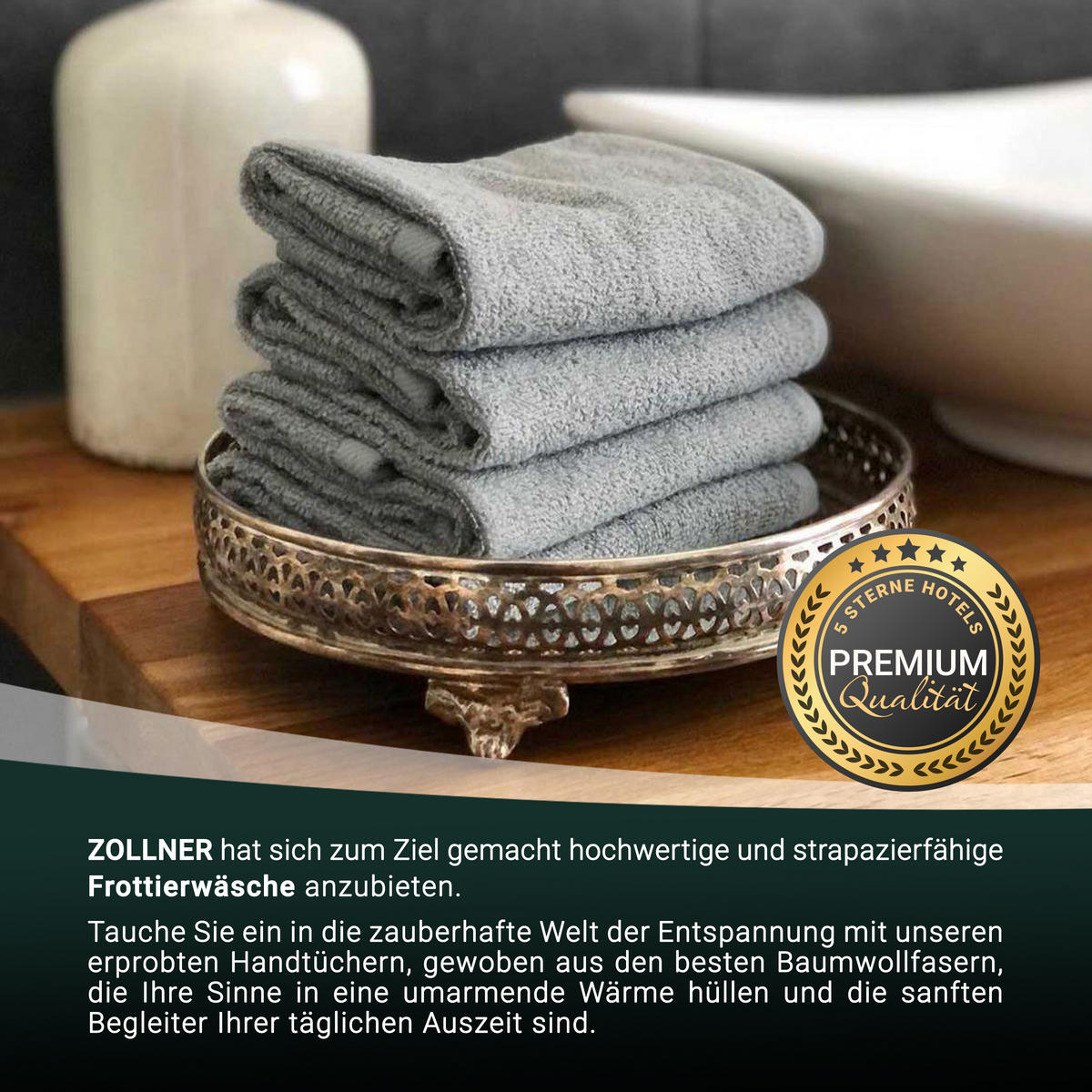BADETUCH, 2er-Set, 100x150 cm, 100% Baumwolle, Grau - Hellgrau, Textil (100/150cm) - Zollner