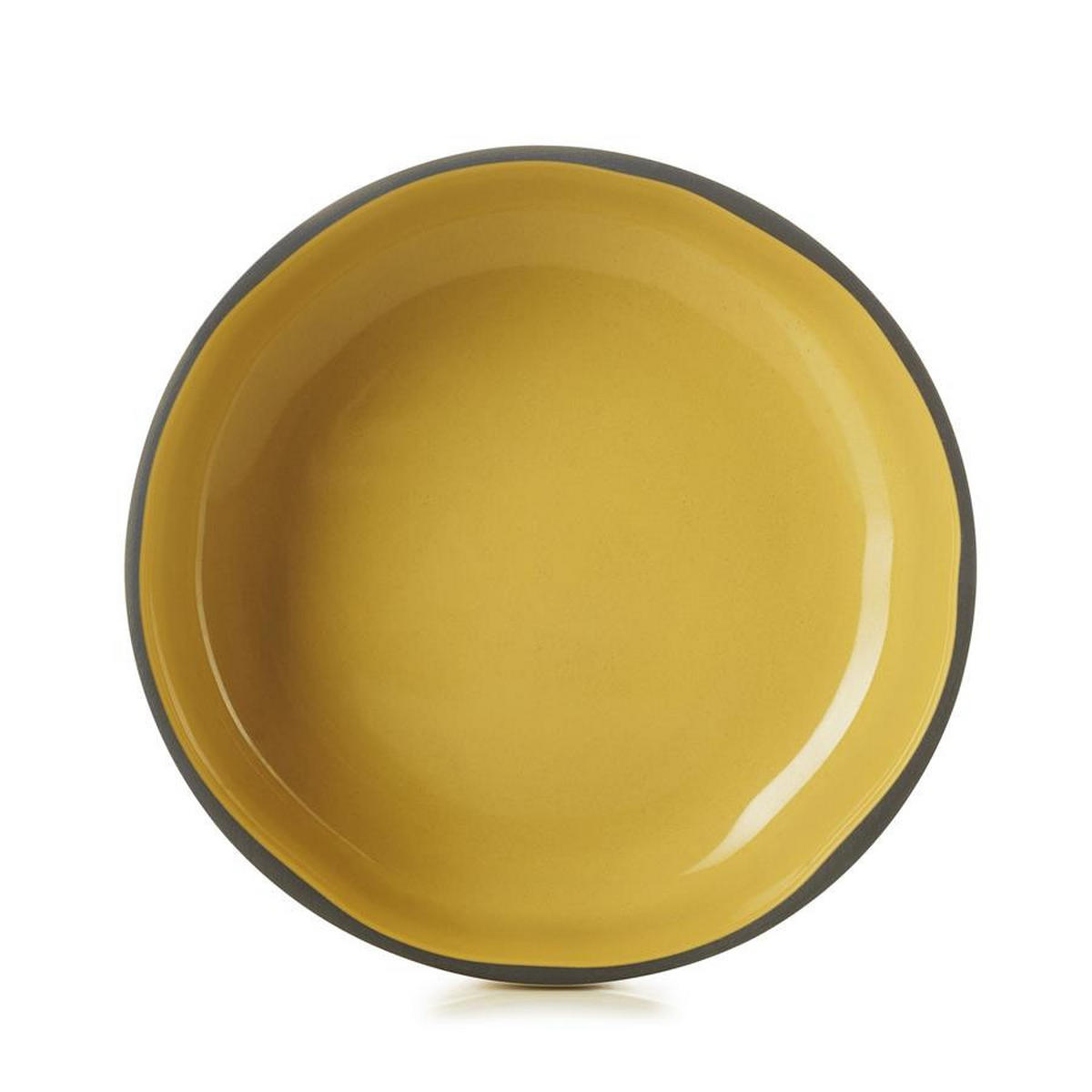 SCHALE / TELLER CARACTERE 14 cm Kurkuma - Hellbraun, Keramik (14cm) - Revol Porcelaine France