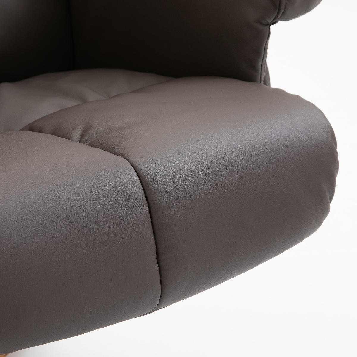 RELAXSESSEL, Massagesessel, Braun - Braun, Leder/Kunststoff (86/99/80cm) - HOMCOM