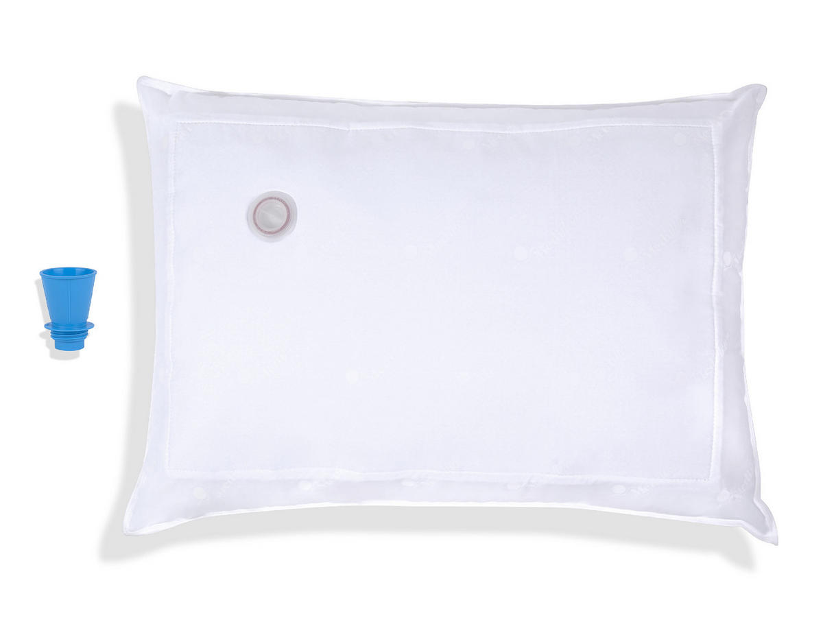 WASSERKISSEN aus Faser 50x70 cm - Weiß, Textil (50/70cm) - Mediflow