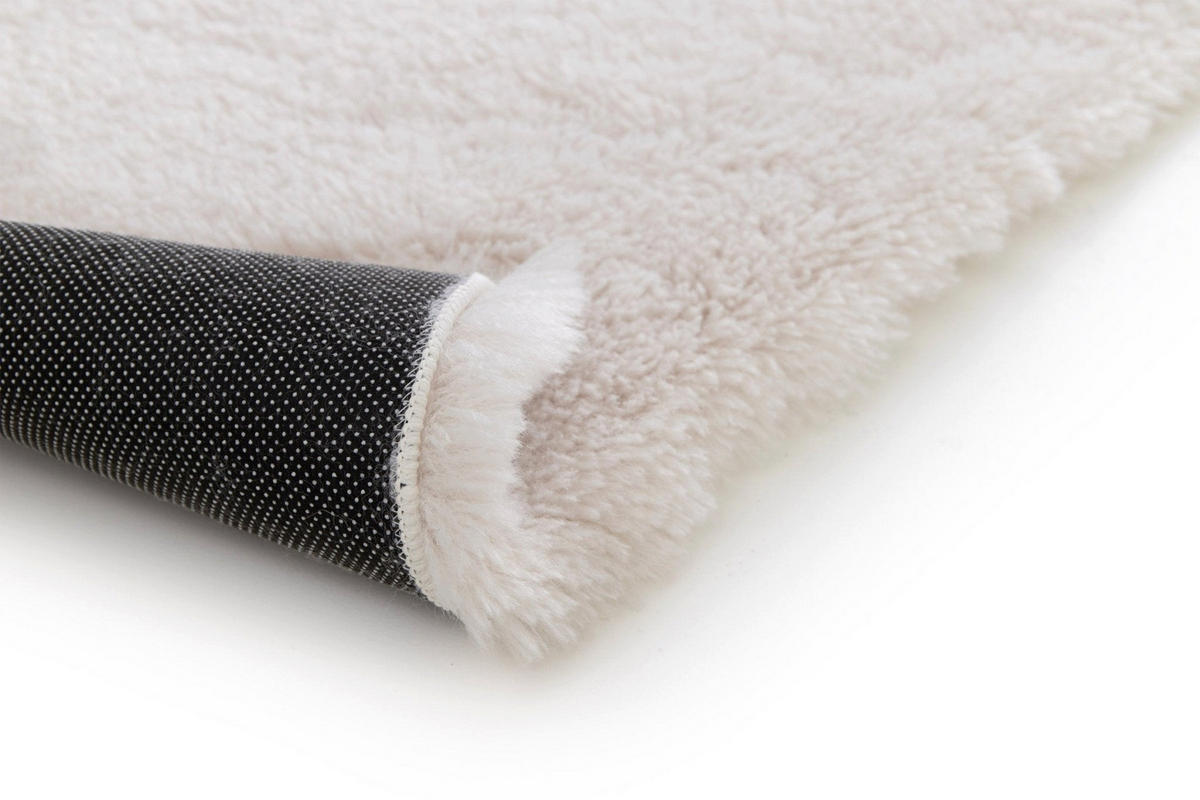 TEPPICH Shaggy ultraweich Wolloptik beige - Beige, Textil (160/230cm) - AFK Living