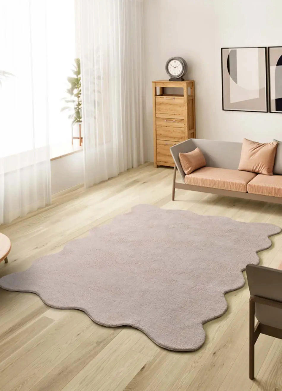 HOCHFLORTEPPICH Waschbar Make Up Mellow 160/230 cm - Rosa, Kunststoff/Textil (160/230cm) - Atticgo