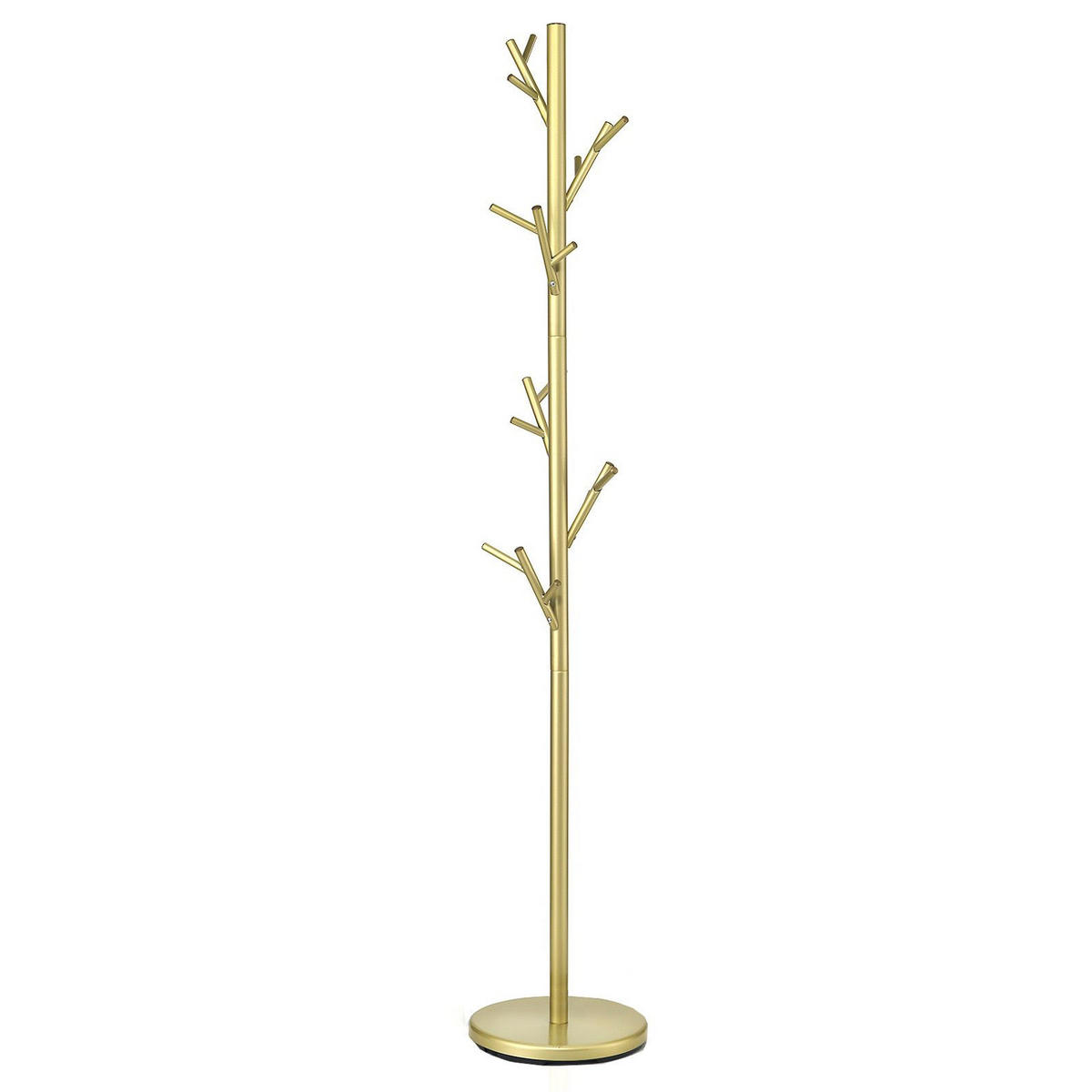 KLEIDERSTÄNDER ZENO - Goldfarben, Metall (30/177/30cm) - IDIMEX
