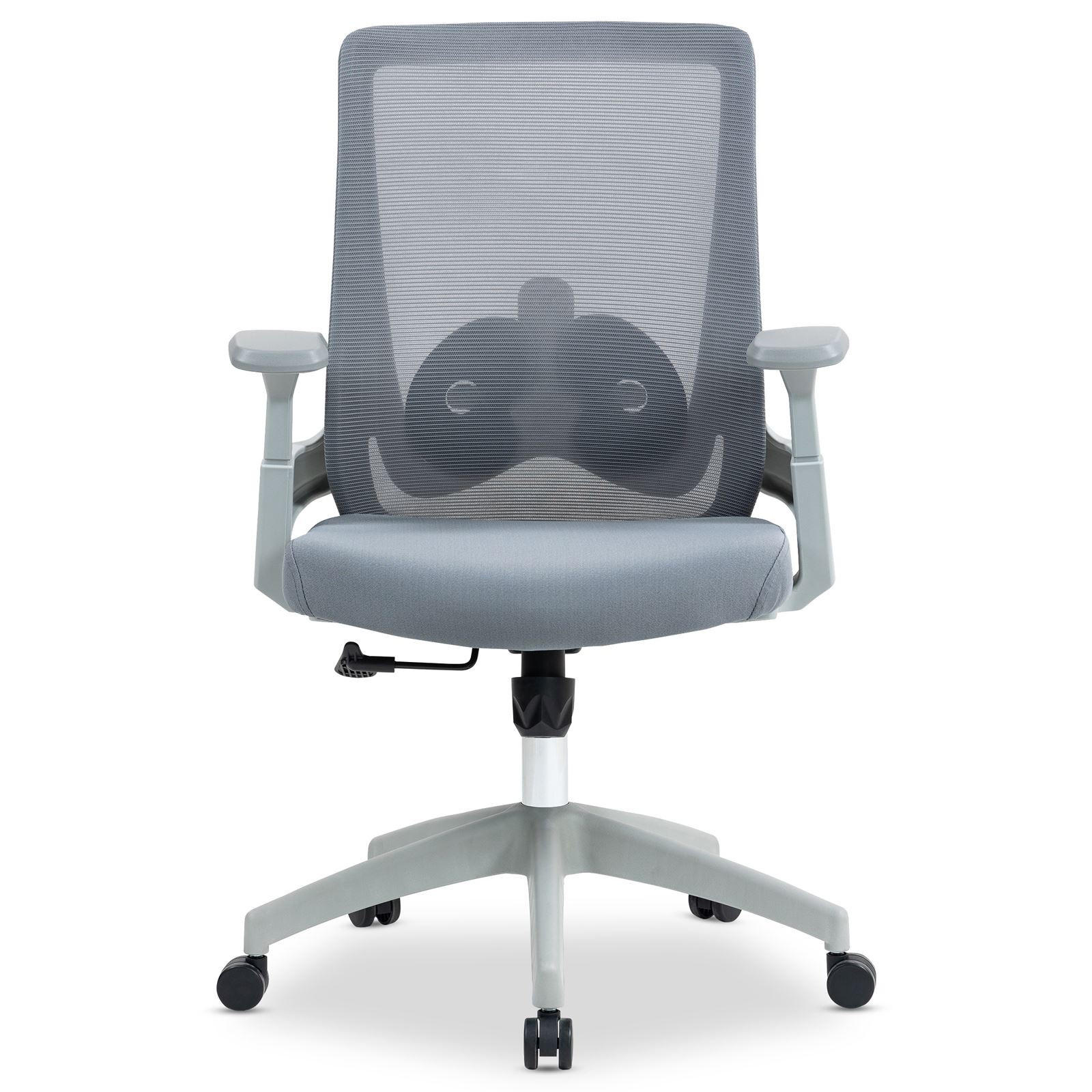 BÜRODREHSTUHL CAPVAL - Grau, Kunststoff/Textil (63/108/61cm) - IDIMEX