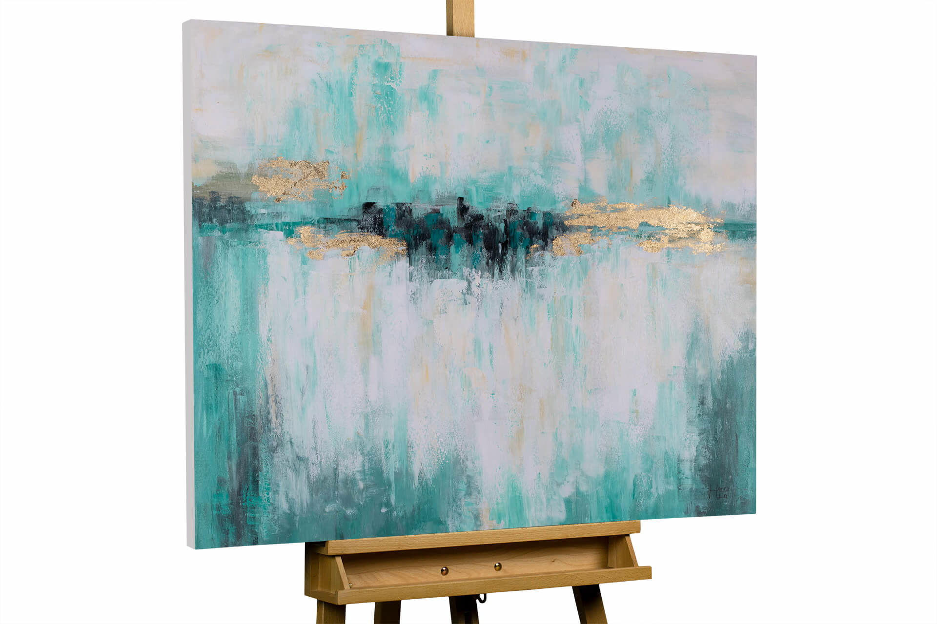 KUNSTLOFT OLEJOMALBA 100/75 cm, Moře a pláž