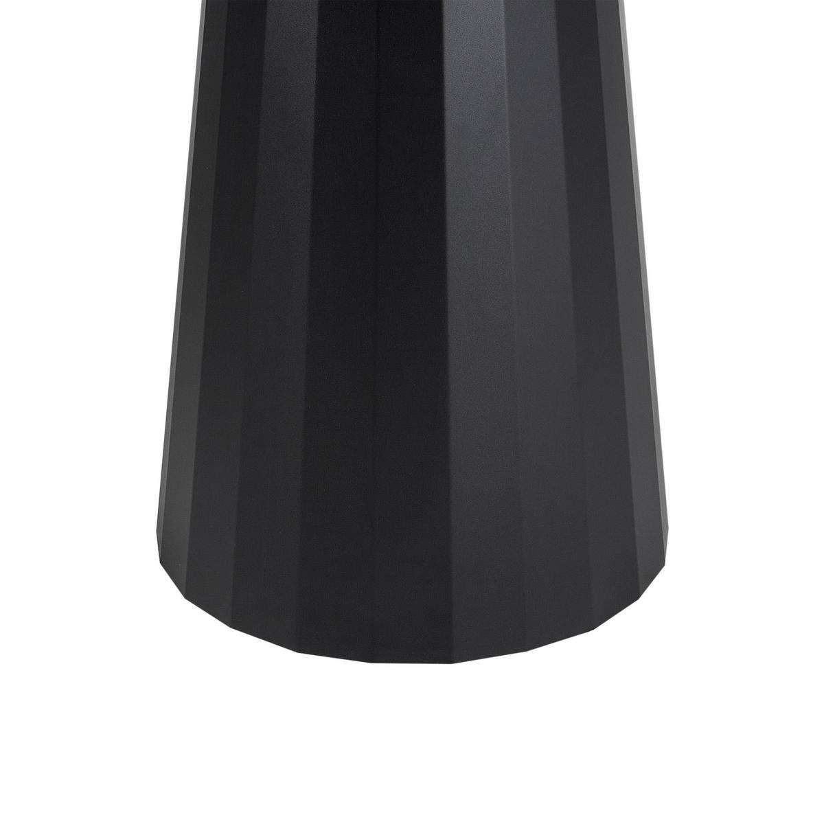 JÍDELNÍ STŮL Černý 100/100 cm Kov Plato - černá, kov (100/100/75cm) - Beliani