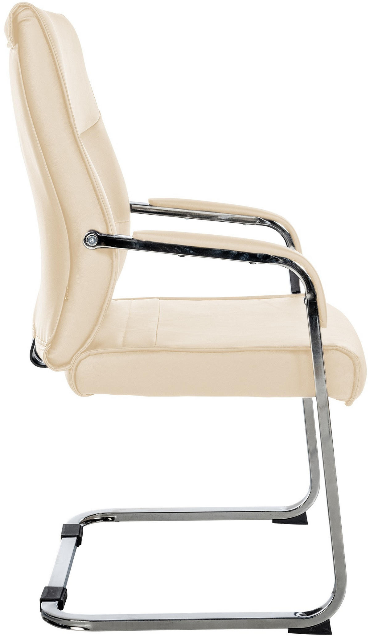 SCHWINGSTUHL Lederlook Creme - Creme, Textil/Metall (55/88/60cm) - CLP