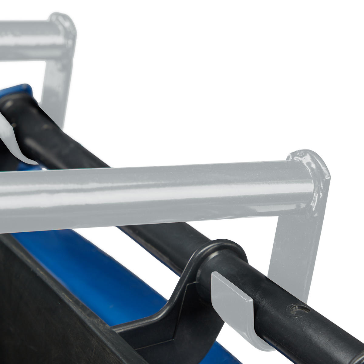 MÜLLPRESSE - Grau, Metall (35/41/95cm) - Relaxdays