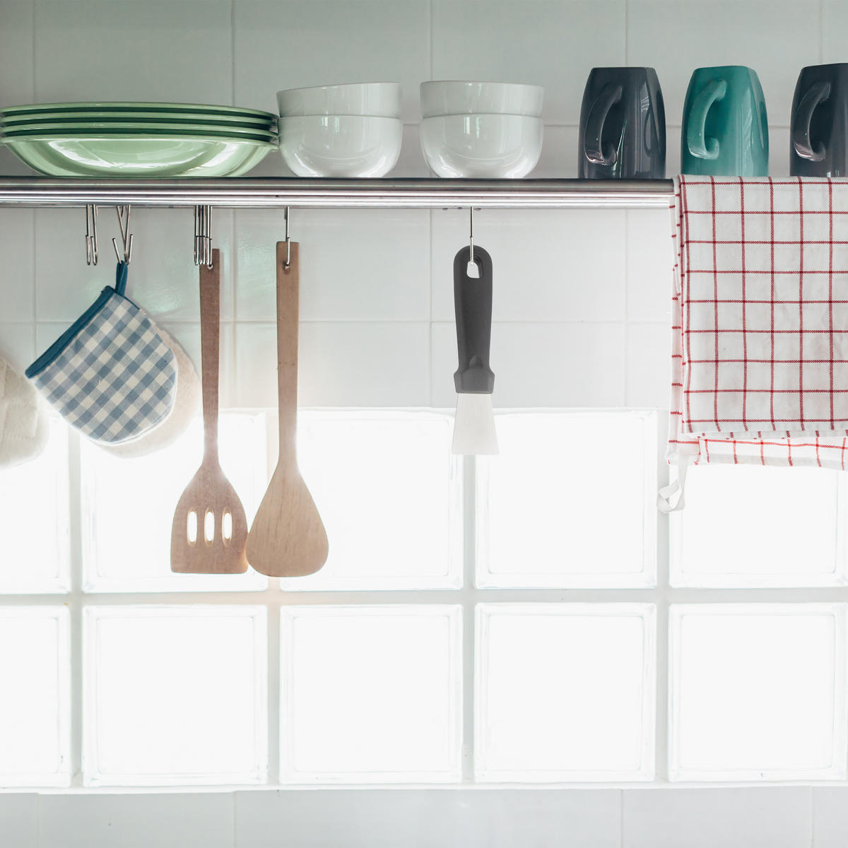 4XREINIGUNGSSCHABER - Multicolor, Kunststoff/Metall (1.5/4/17.5cm) - Relaxdays