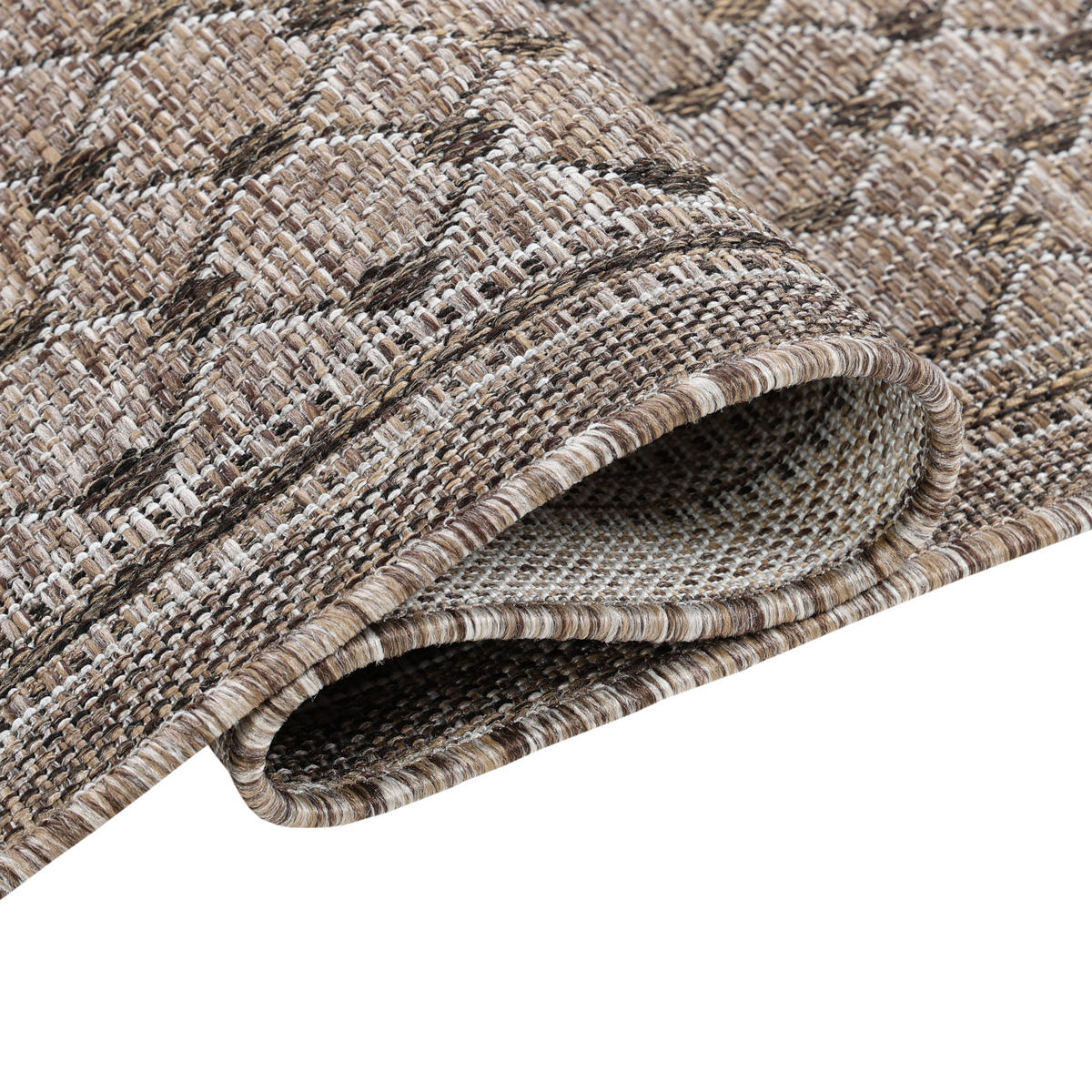 TEPPICH MELISSA BRAUN 90/150 cm - Braun, Textil (90/150cm) - Tapiso