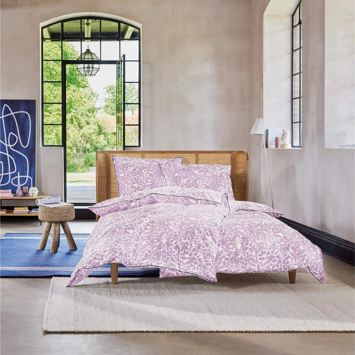 WENDEBETTWÄSCHE CLEO - Flieder, Textil (135/200cm) - Esprit