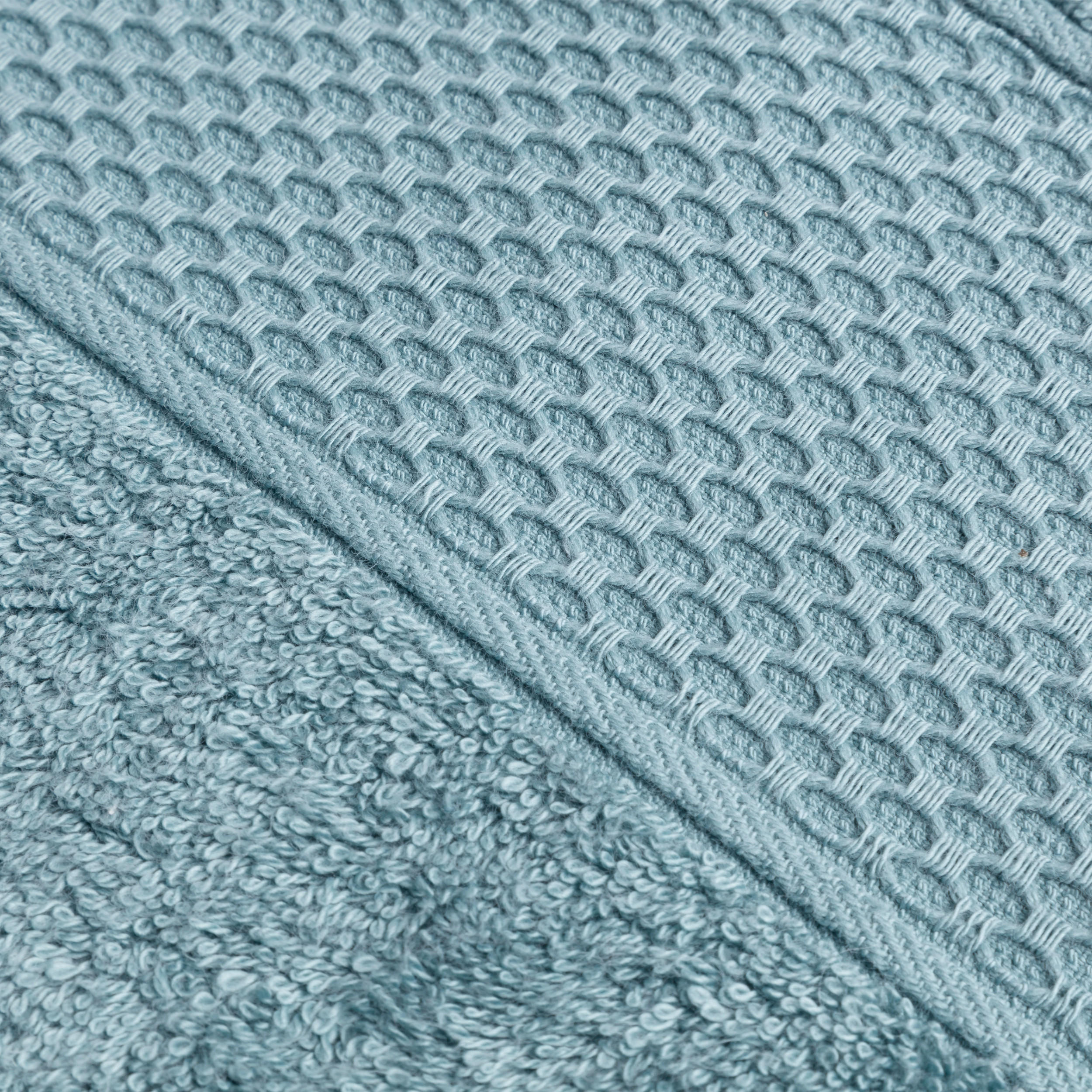 HANDTUCH PURE LUXURY - Türkis, Textil (50/100cm) - MÖVE