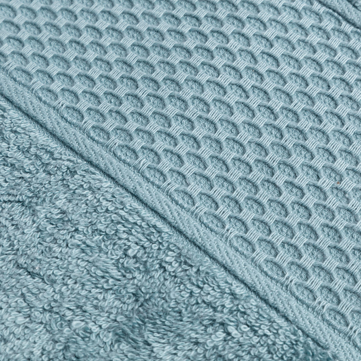 HANDTUCH PURE LUXURY - Türkis, Textil (50/100cm) - MÖVE