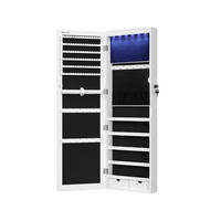 SCHMUCKSCHRANK FREETOWN - Weiß, Glas (10/120/37cm) - Hansiro