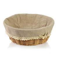 BROTKORB Sino Naturfarbe 23x23x9cm Kunststoff - Naturfarben, Kunststoff (23/9/23cm) - Mondex