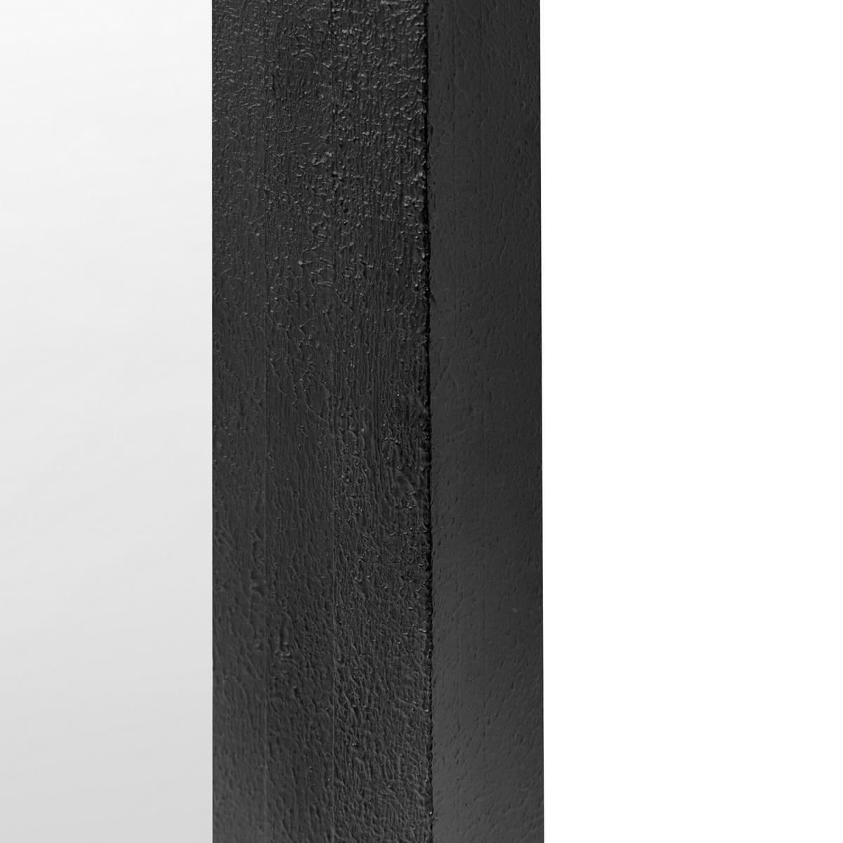 WANDSPIEGEL 43/69 cm Schwarz Massilly - Schwarz, Holzwerkstoff (43/69/4cm) - Beliani