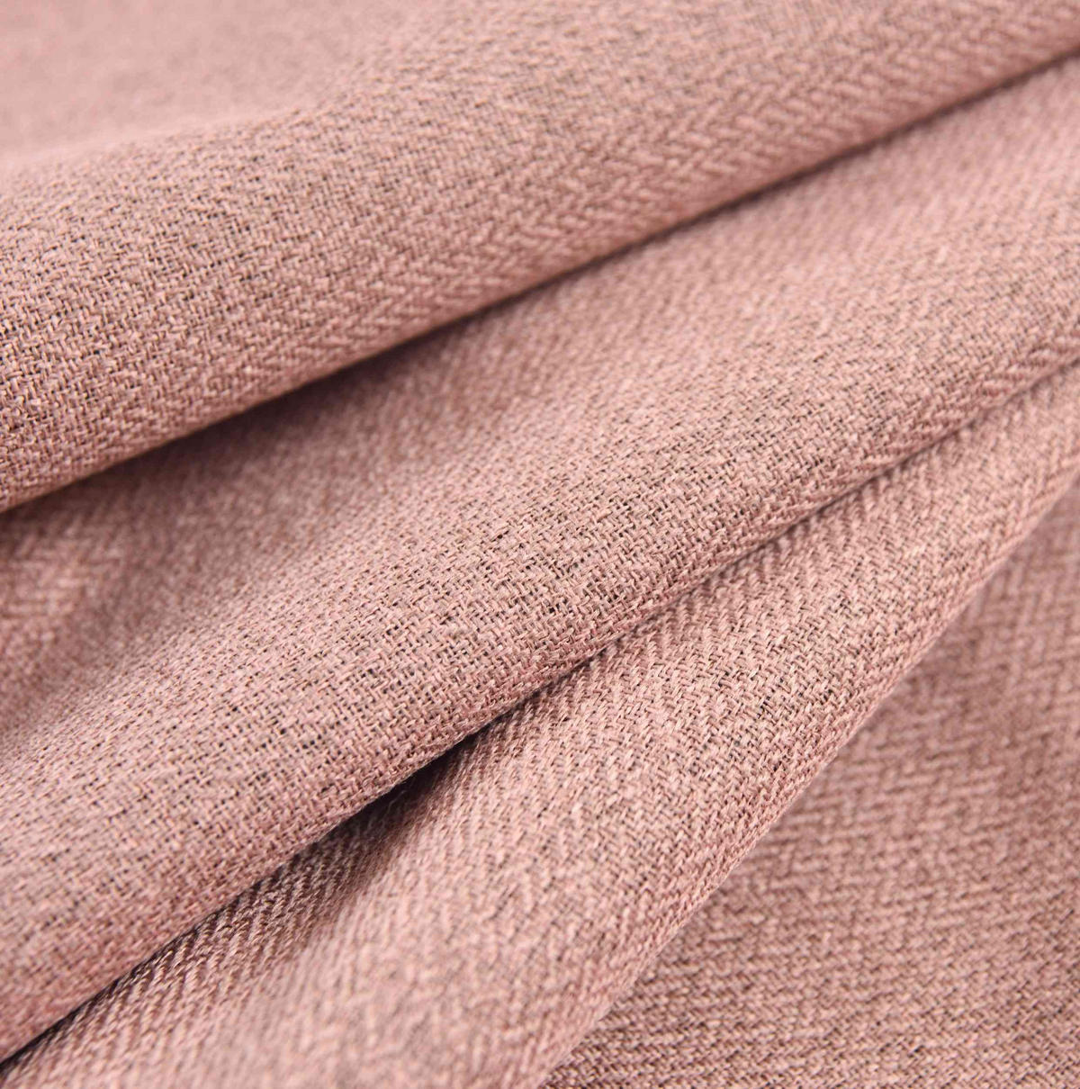 VORHANG 2ER SET »München Dark« HxB 225x145 cm Altrosa - Altrosa, Textil (145/225cm) - Gardinenbox